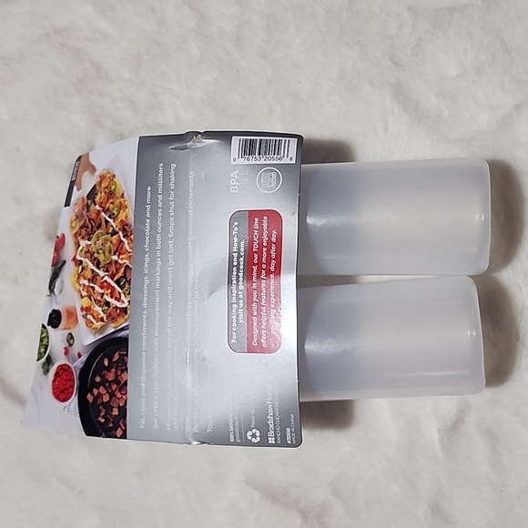 GOODCOOK  TOUCH SQUEEZE BOTTLES.  12 OZ. - Picture 3 of 4